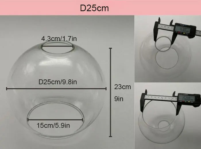 ClearShade | Lampshade Transparent Light Cover