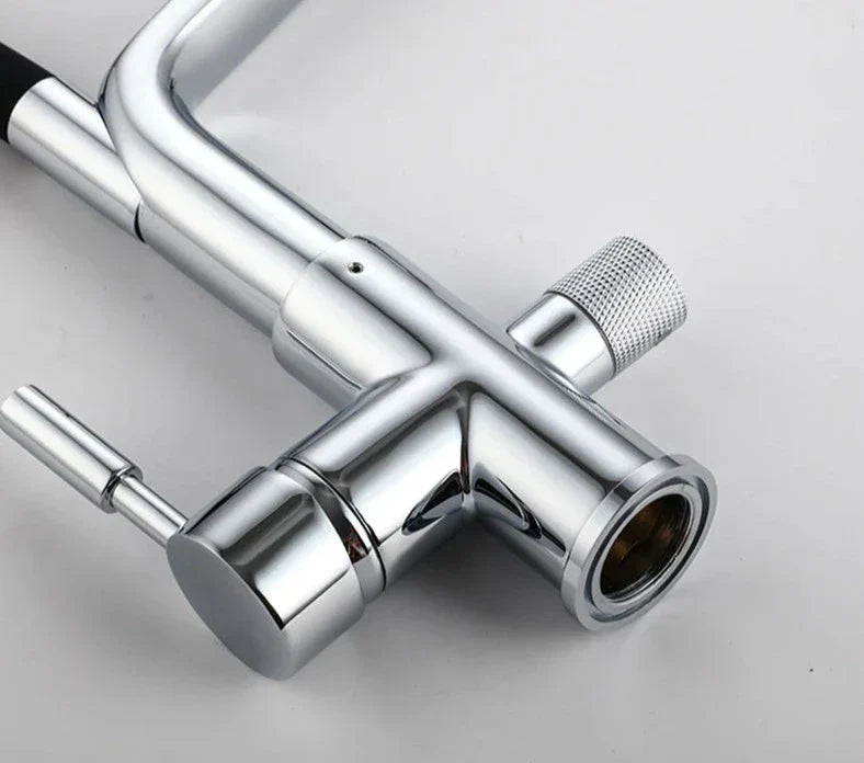 Double Outlet Drinking Water Faucet Filtered Kitchen Faucets