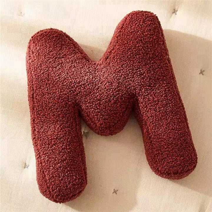 PlushLetter Pillow - Soft Letter Pillow for Bedroom and Children&