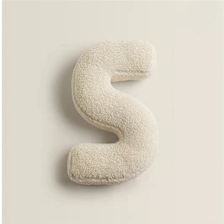 PlushLetter Pillow - Soft Letter Pillow for Bedroom and Children&