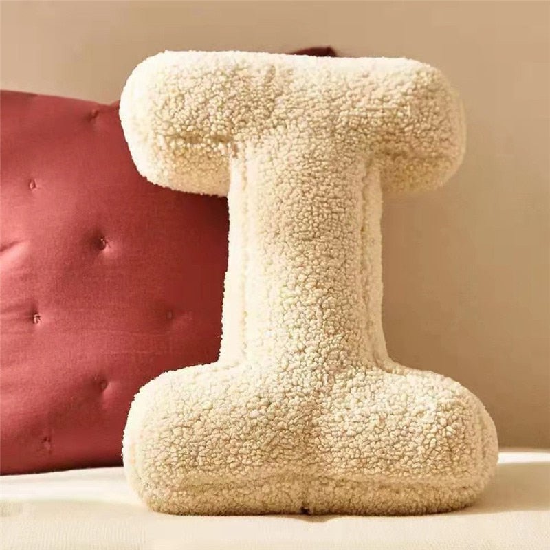 PlushLetter Pillow - Soft Letter Pillow for Bedroom and Children&