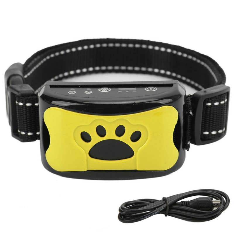 Painless Anti-Bark Collar – Vibrations &amp; Ultrasound for Dogs