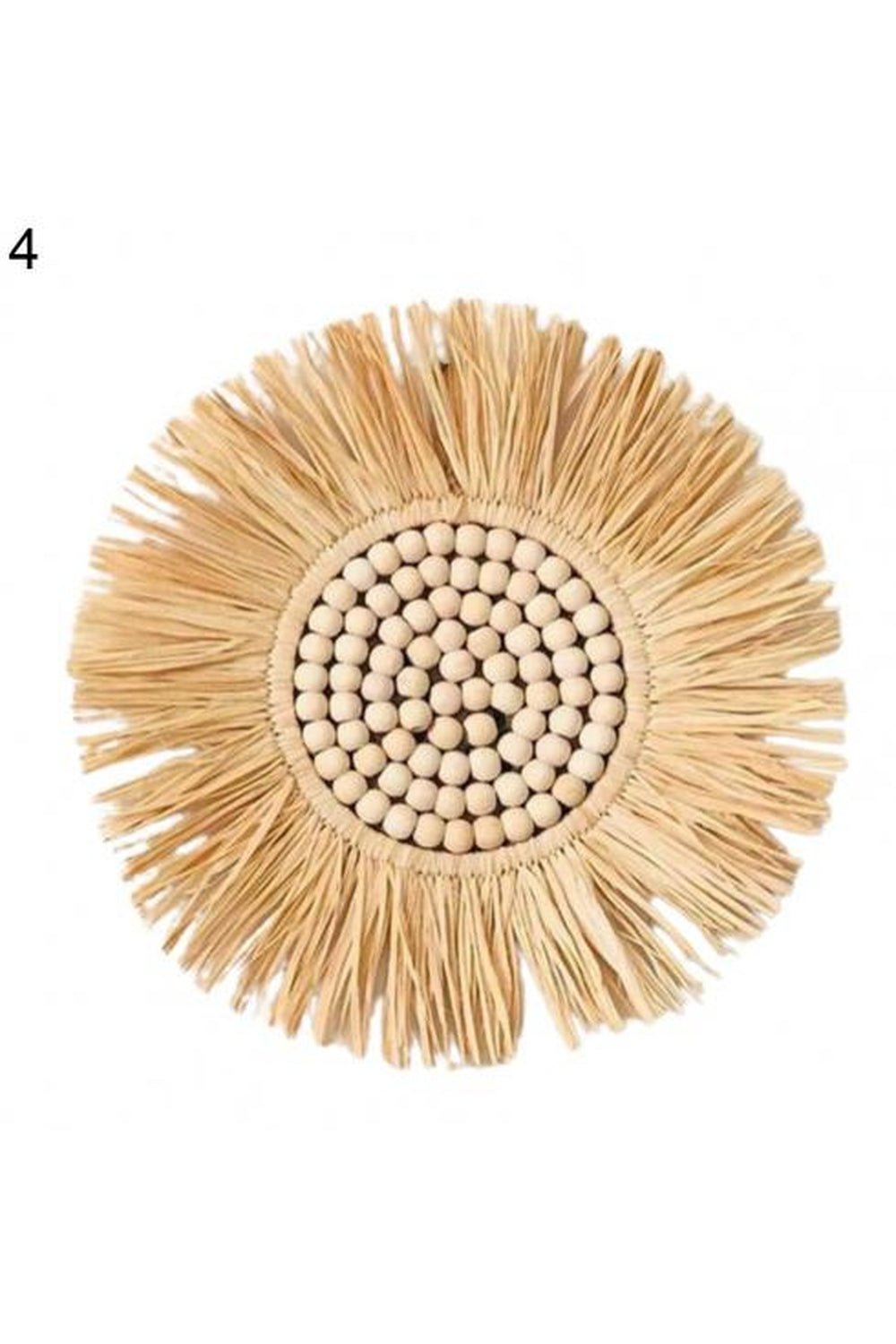 Straw Hat Style Mirror |