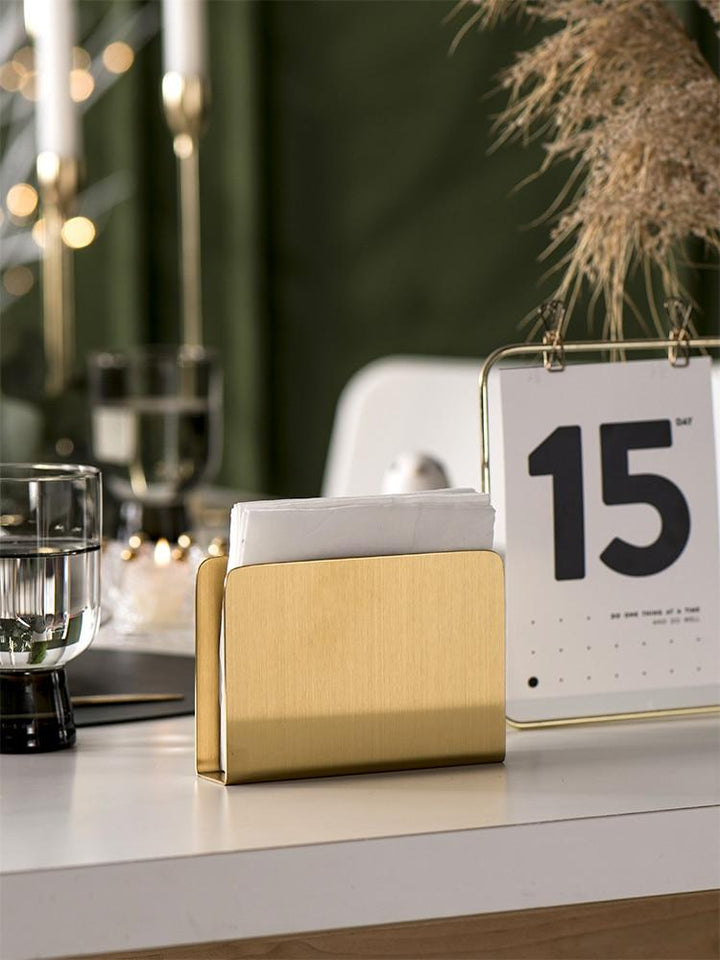 Napkin Holder - SteelElegance - Simple &amp; Stylish - Sustainable Stainless Steel