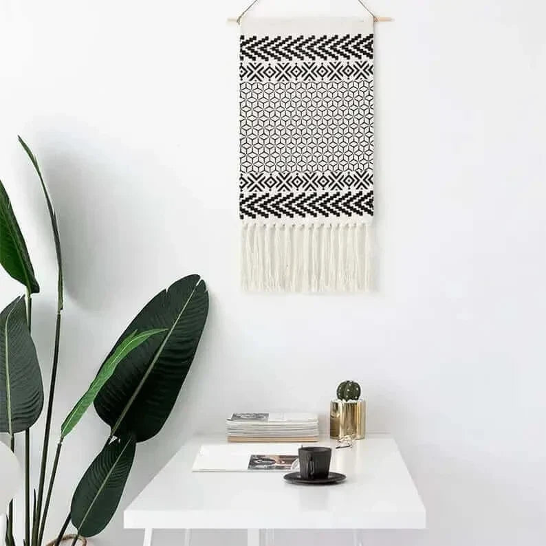 Macrame Hanging Cotton Rug