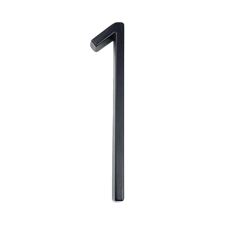 Large modern metal house number address accessory