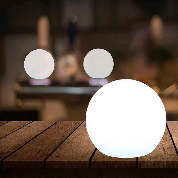 Moon Battery LED Indoor &amp; Outdoor Table Lamp