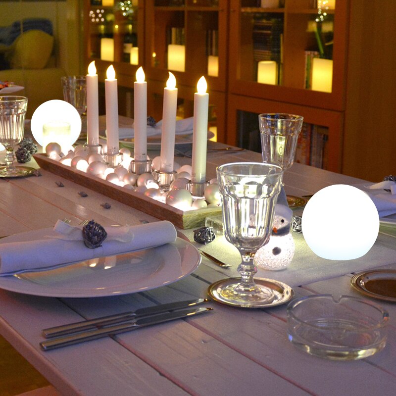Moon Battery LED Indoor &amp; Outdoor Table Lamp