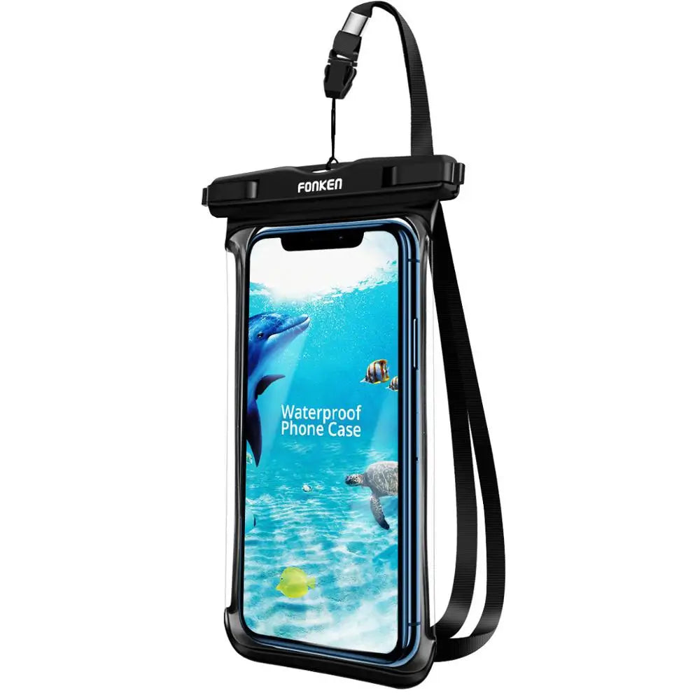 Waterproof Smartphone Case DryVault | Full View Design | Side Accessible | With Carrying Strap