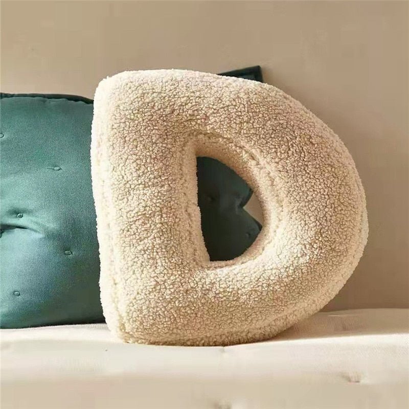 PlushLetter Pillow - Soft Letter Pillow for Bedroom and Children&