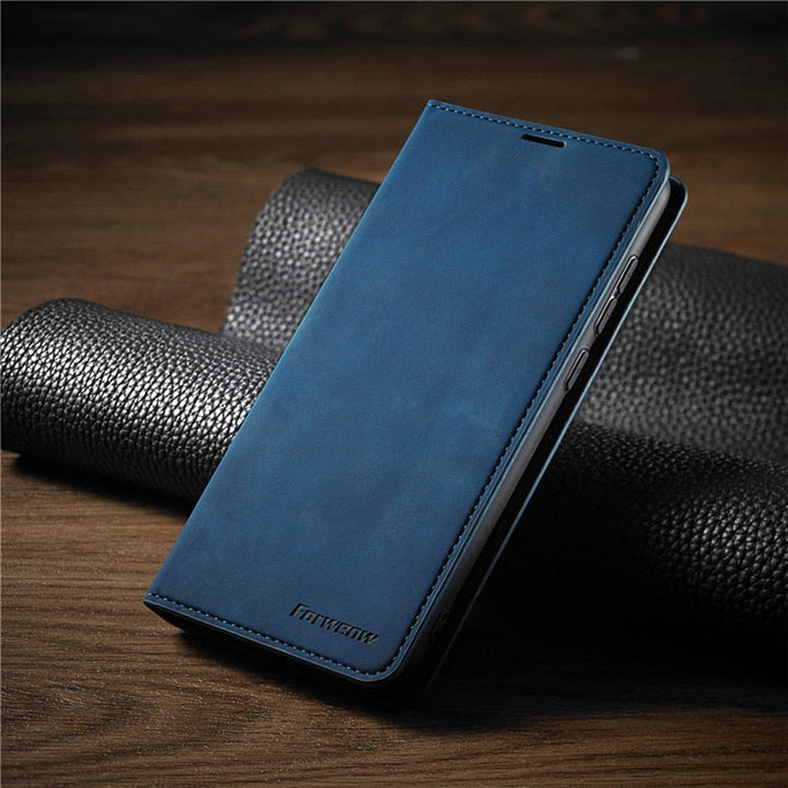Huawei Case: Magnetic Leather Bag for Stylish Protection