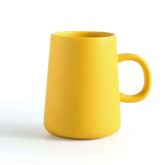 Very large stoneware coffee mug