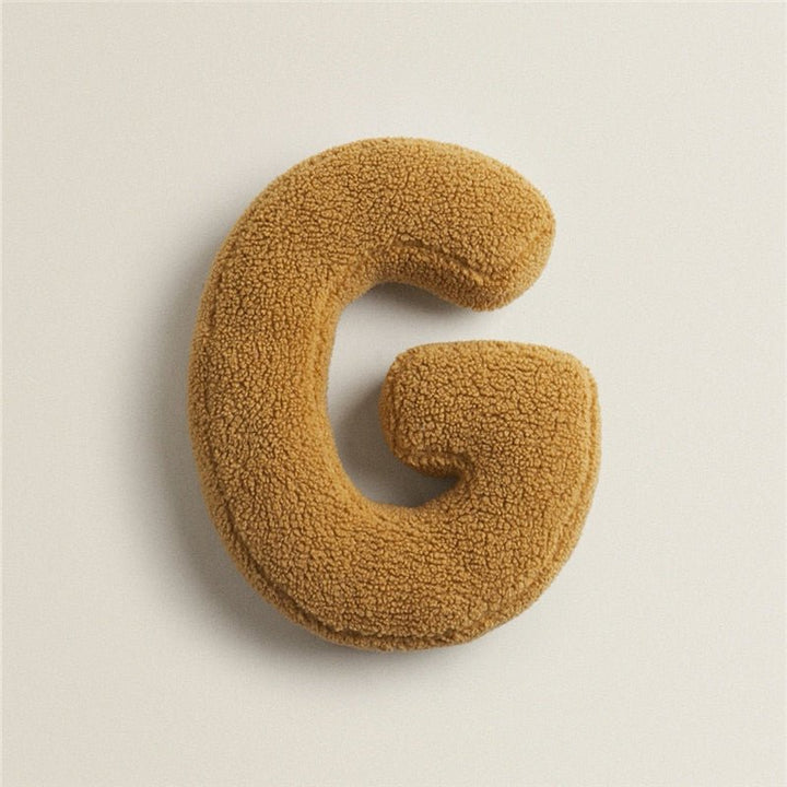PlushLetter Pillow - Soft Letter Pillow for Bedroom and Children&
