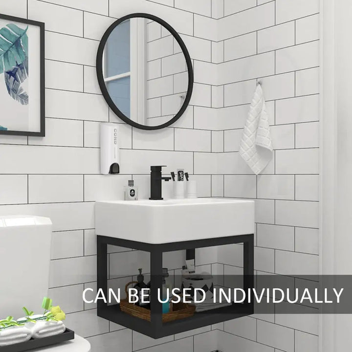Wall-mounted shower dispenser