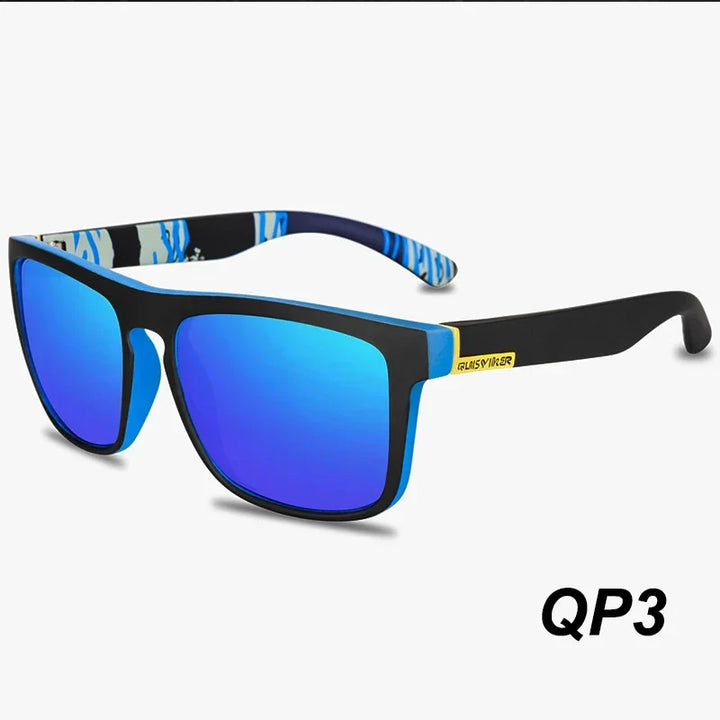 QUISVIKER Polarized Sports Sunglasses for Men and Women – Ideal for Fishing, Camping, Hiking and Driving – UV Protection Sunglasses