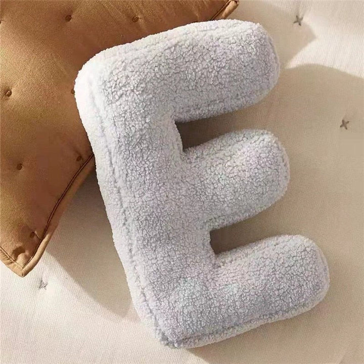 PlushLetter Pillow - Soft Letter Pillow for Bedroom and Children&