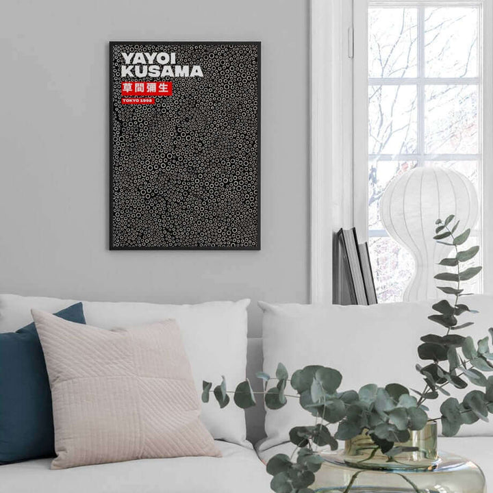 Yayoi Kusama Abstract Premium Poster