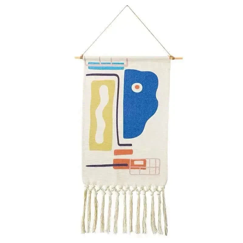 Macrame Hanging Cotton Rug