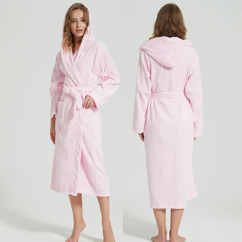 SpaLux – bathrobe with hood