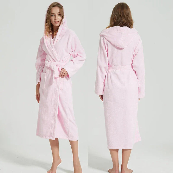 SpaLux – bathrobe with hood