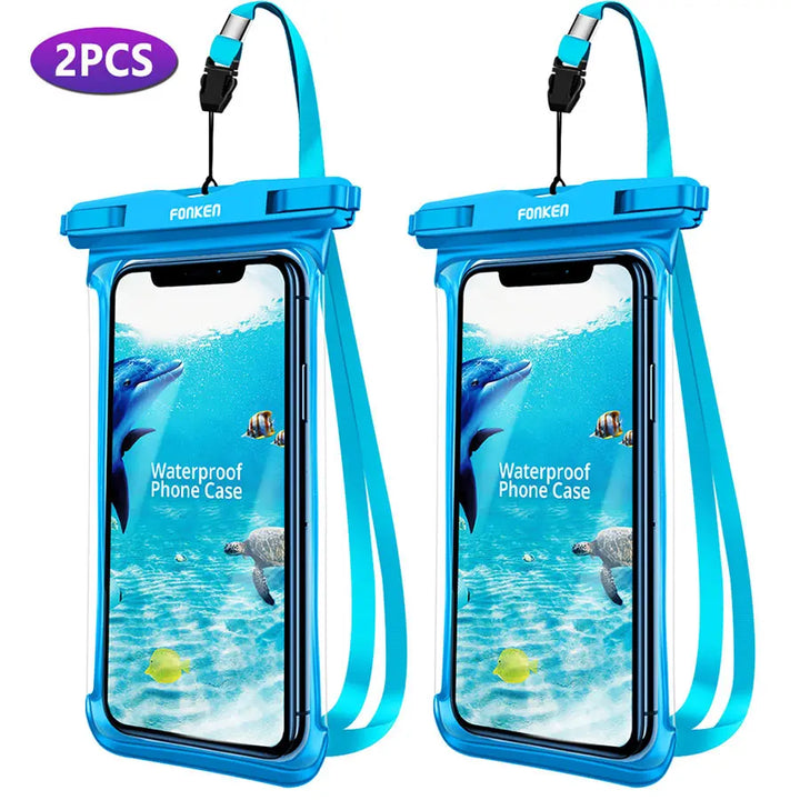 Waterproof Smartphone Case DryVault | Full View Design | Side Accessible | With Carrying Strap