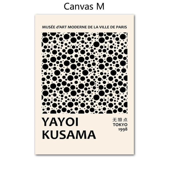 Yayoi Kusama Abstract Premium Poster