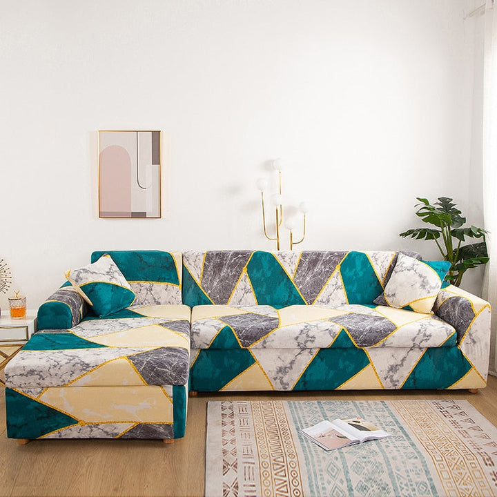 Modern Non-slip colourful Elastic Sofa Cover