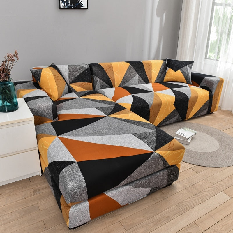 Modern Non-slip colourful Elastic Sofa Cover