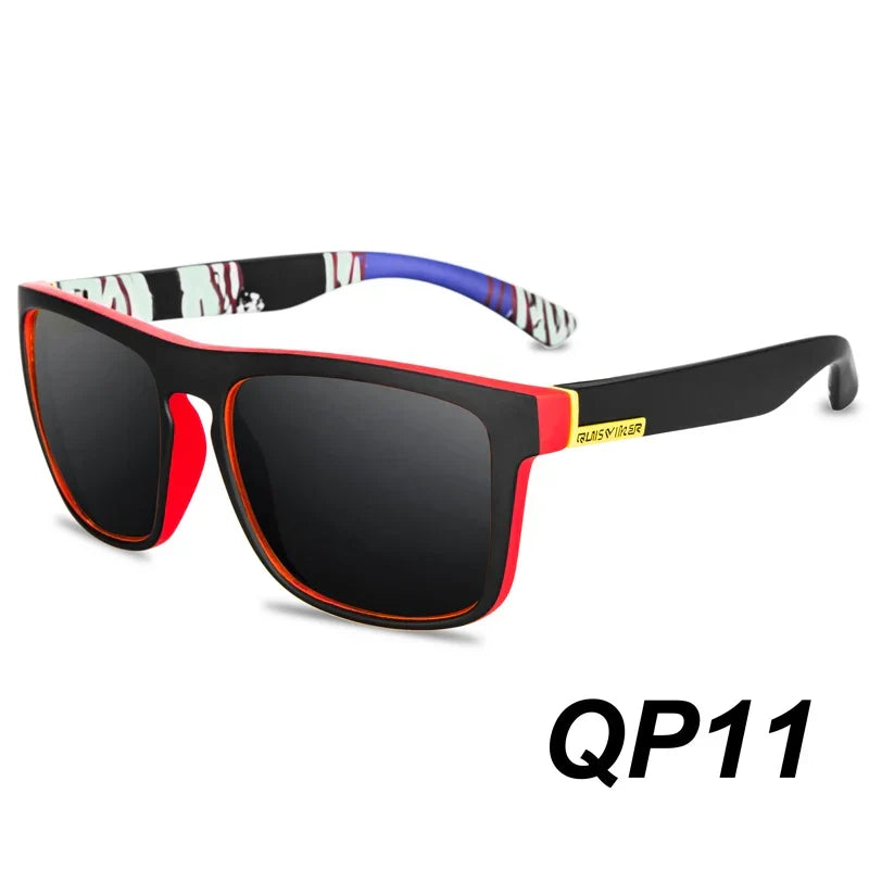 QUISVIKER Polarized Sports Sunglasses for Men and Women – Ideal for Fishing, Camping, Hiking and Driving – UV Protection Sunglasses