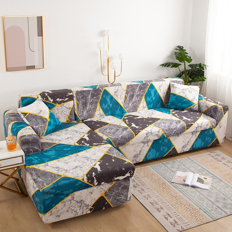 Modern Non-slip colourful Elastic Sofa Cover