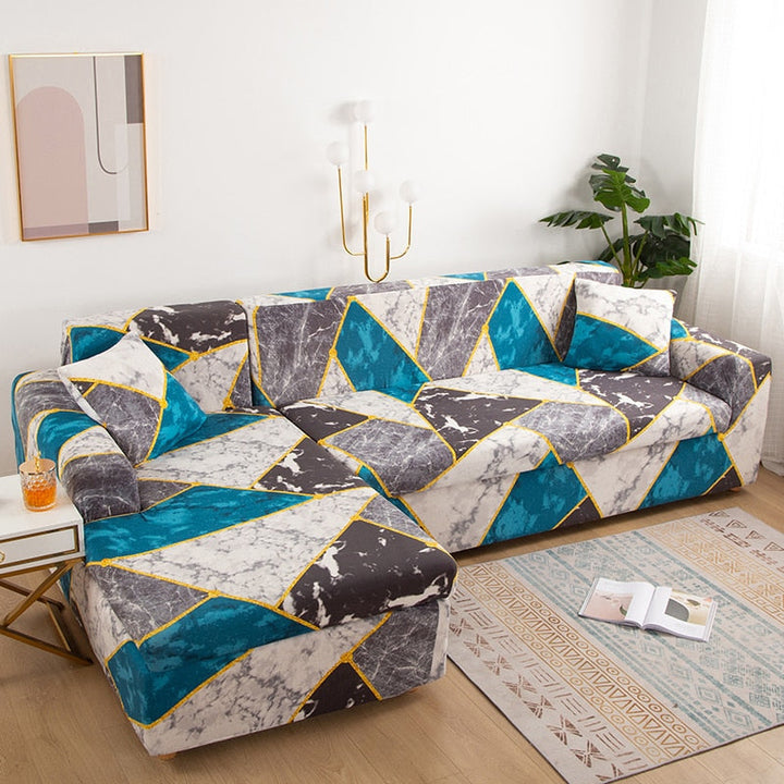Modern Non-slip colourful Elastic Sofa Cover