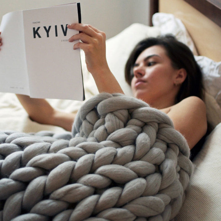 Heavy Knit Blanket