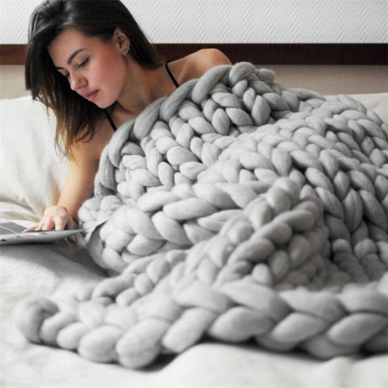 Heavy Knit Blanket
