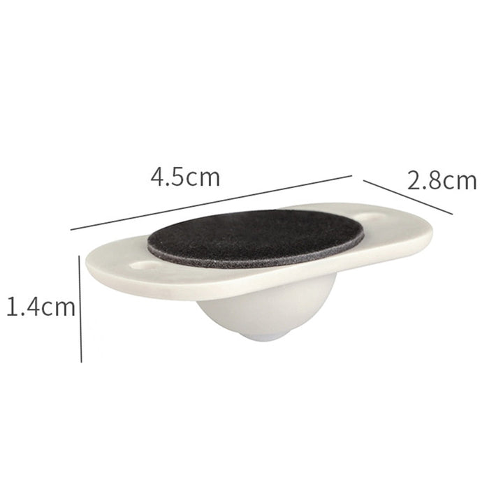 Self-adhesive small furniture wheels