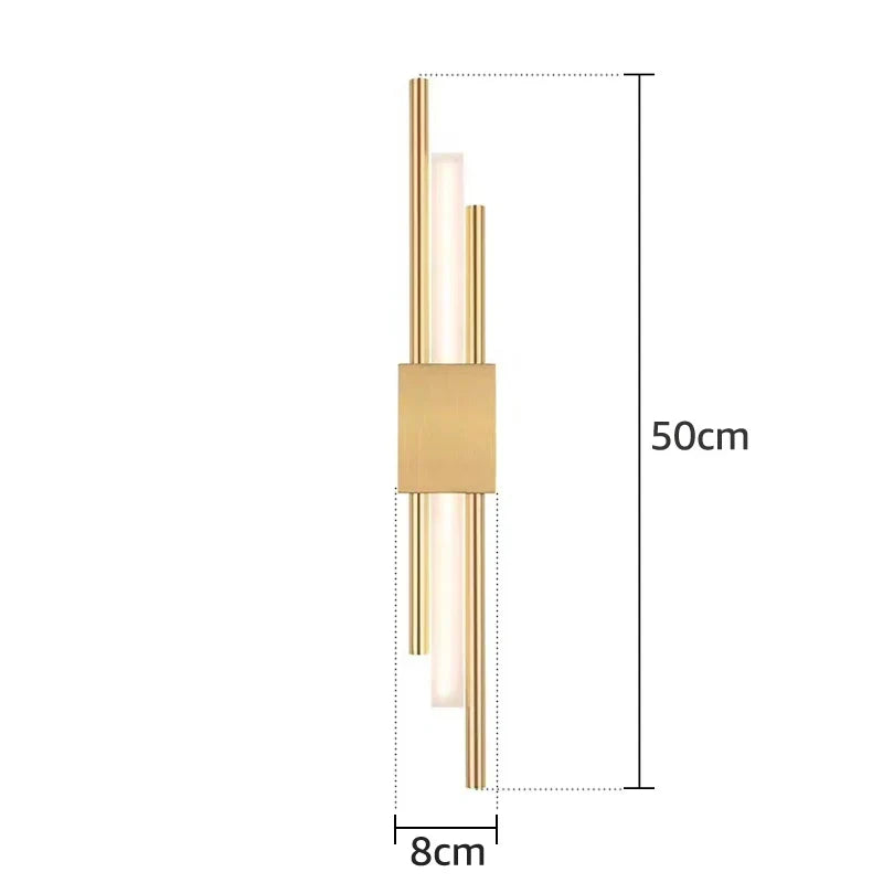 Modern LED Wall Lamp: Indoor Lighting for Home, Bedroom, Nightstand, Living Room, Hotel, and Hallway Decoration