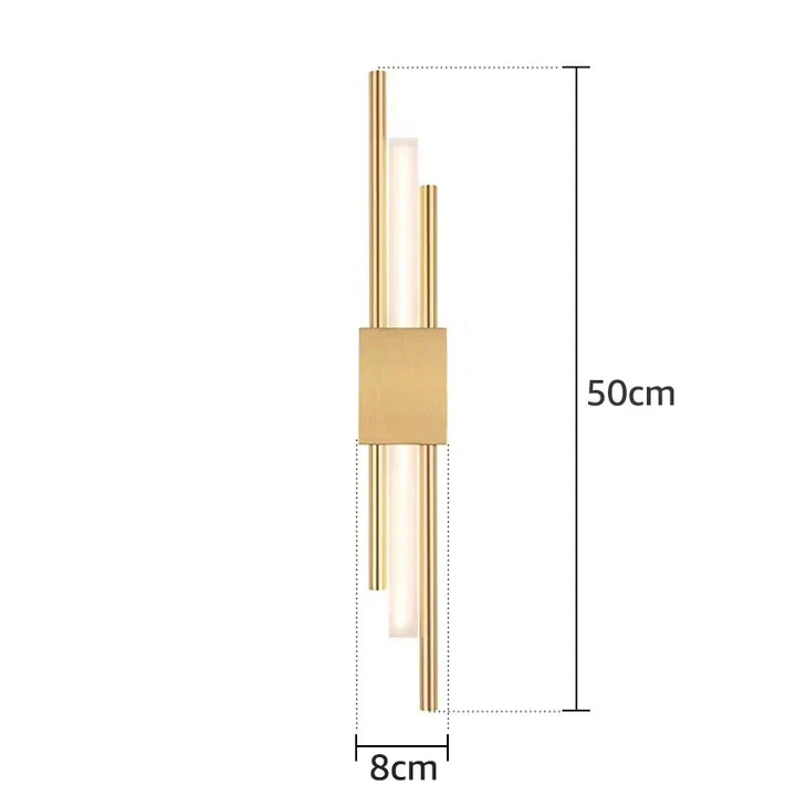 Modern LED Wall Lamp: Indoor Lighting for Home, Bedroom, Nightstand, Living Room, Hotel, and Hallway Decoration