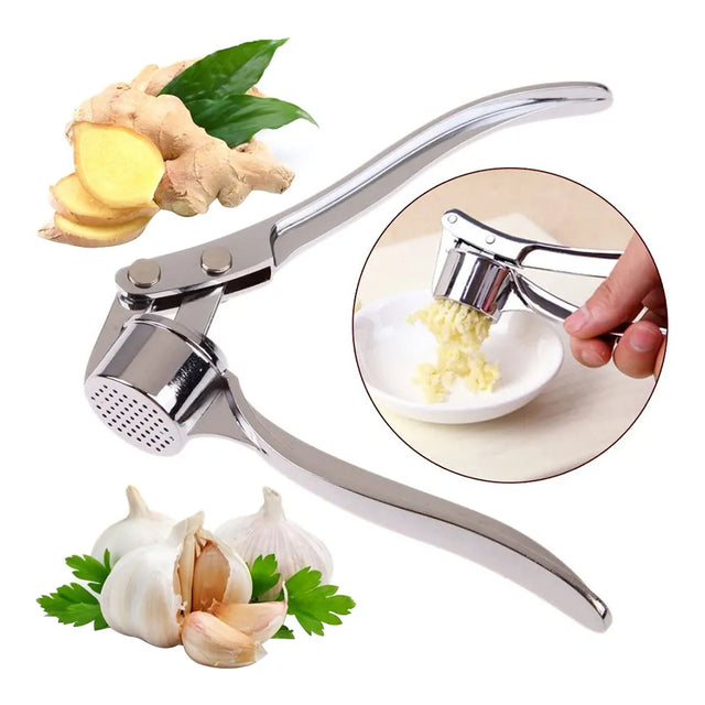High-Quality Stainless Steel Garlic Press – Durable, Efficient, and Easy to Use