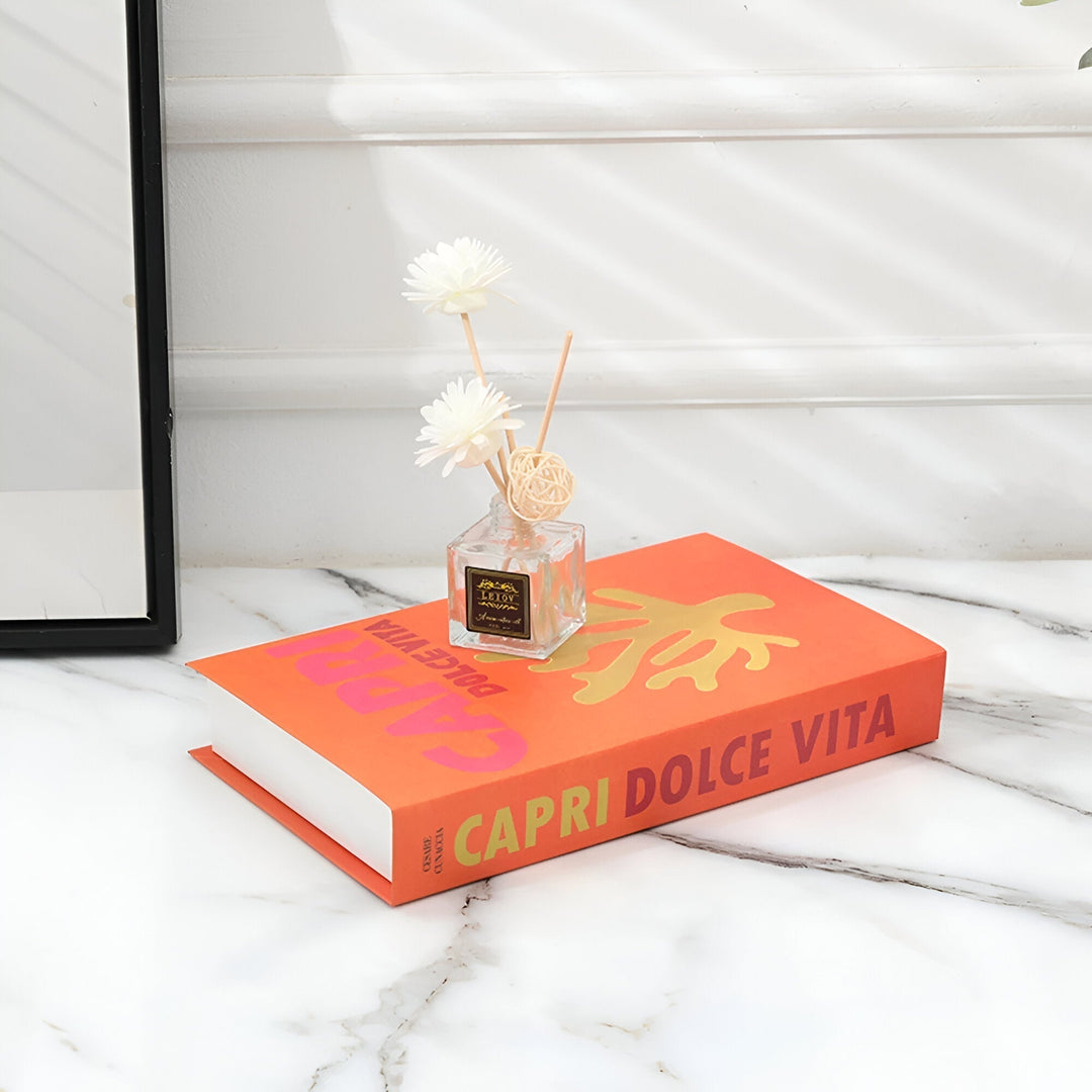 ChicFaux Decorative Books - Coffee Table Books - Books for Decoration