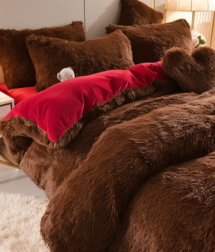 FLUFFUREST – Plush Fleece Bedding Set