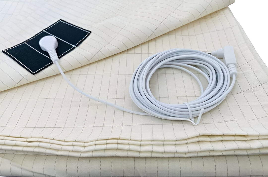 High-Quality Conductive Grounding Sheet - Grounded Fitted Sheet - Single/Double Grounding Fitted Sheet