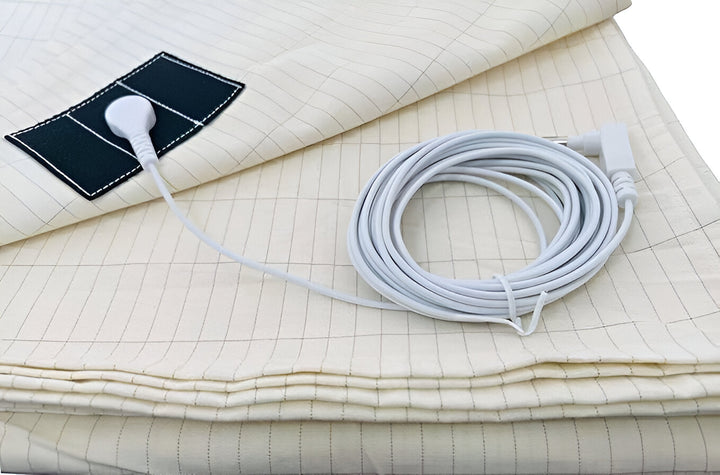 High-Quality Conductive Grounding Sheet - Grounded Fitted Sheet - Single/Double Grounding Fitted Sheet