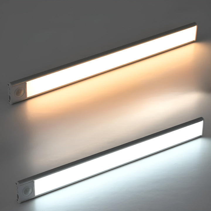 | Rechargeable LED lamp with innovative motion sensor