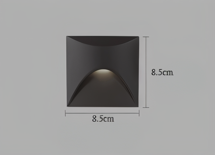 LuminiPath - Waterproof IP65 Wall Light - Indoor and Outdoor Wall Light - Motion Sensor Wall Light LED