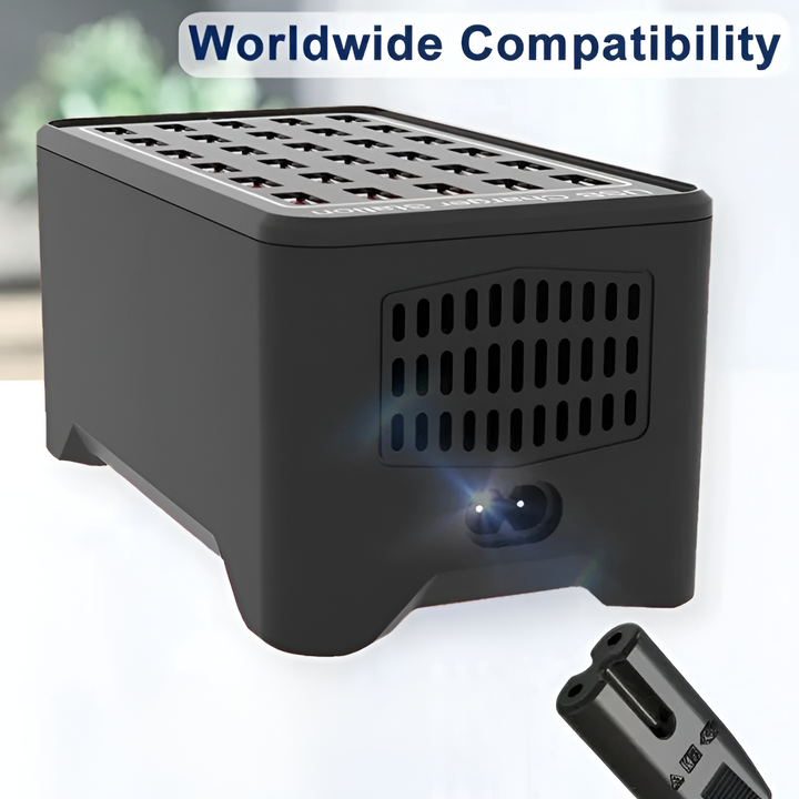 PowerPort Pro 30 - Universal Multi-USB Charging Station with 30 Ports
