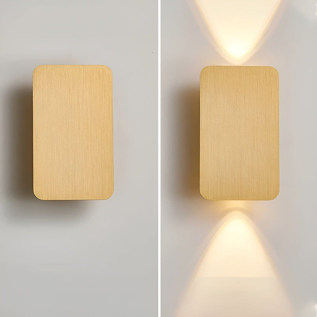 Light - Modern rectangular LED stairwell light