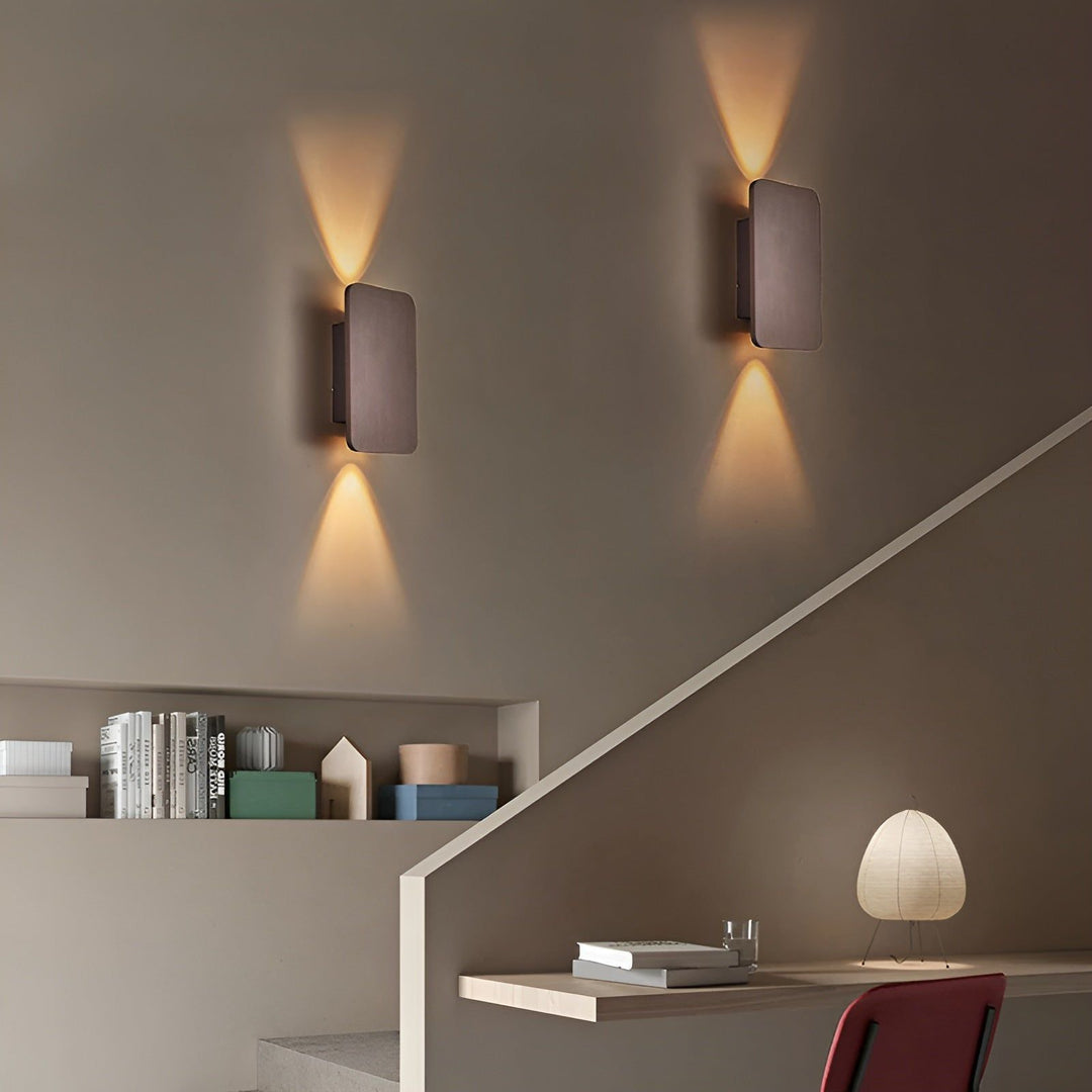 Light - Modern rectangular LED stairwell light