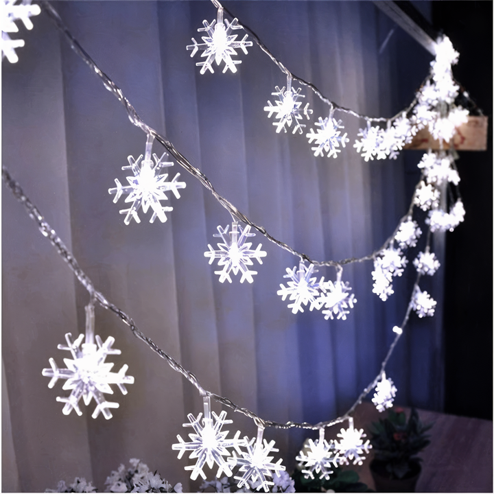 Sparkle String Lights - Decorative Ball, Flower, Star, Snowflake LED String Lights