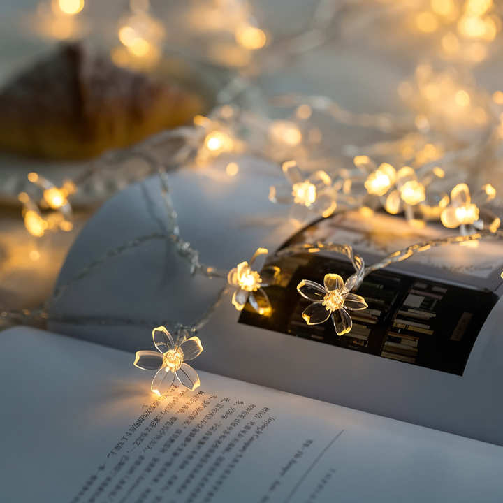 Sparkle String Lights - Decorative Ball, Flower, Star, Snowflake LED String Lights