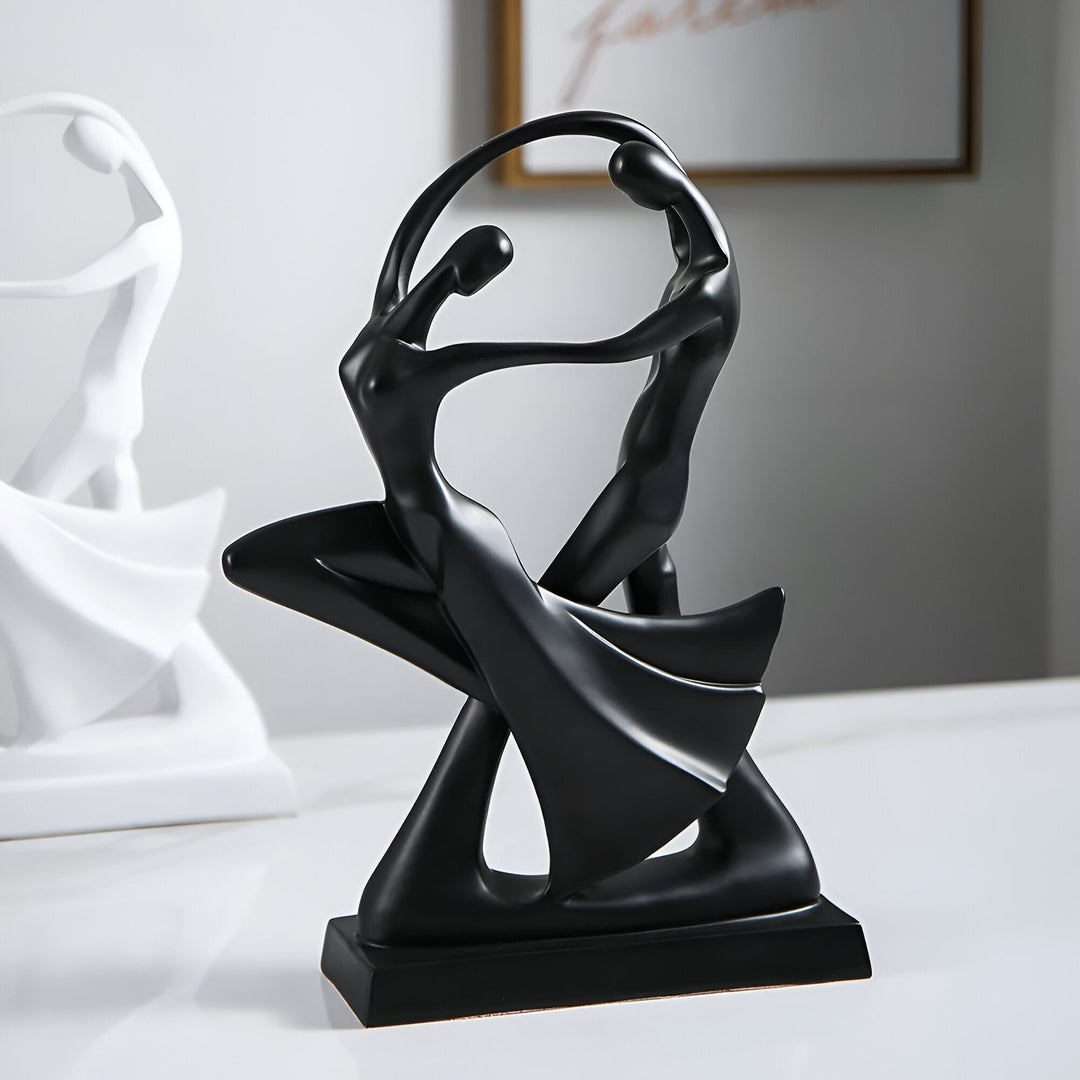 SwayDuo | Modern dancing resin sculpture