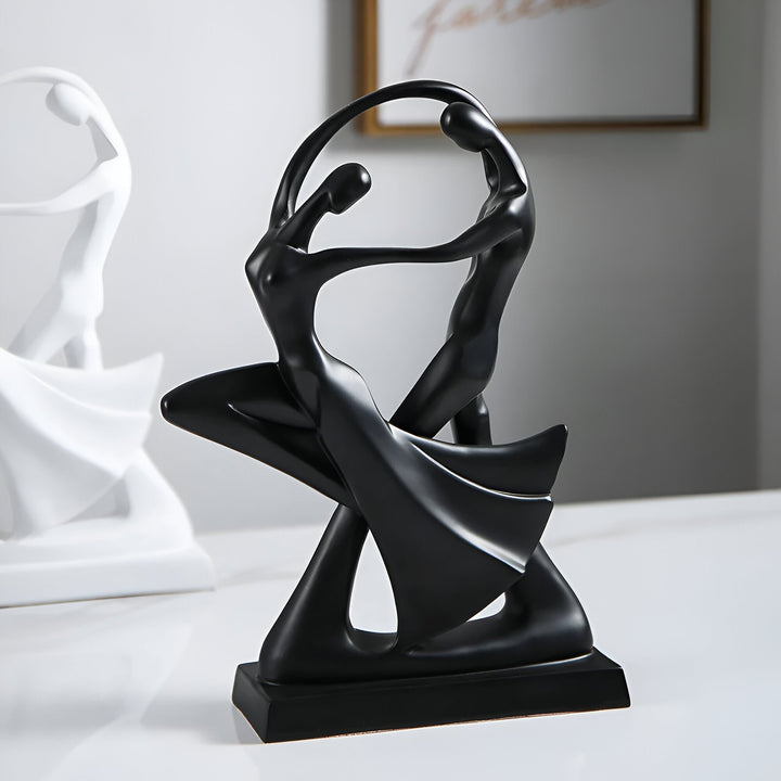 SwayDuo | Modern dancing resin sculpture